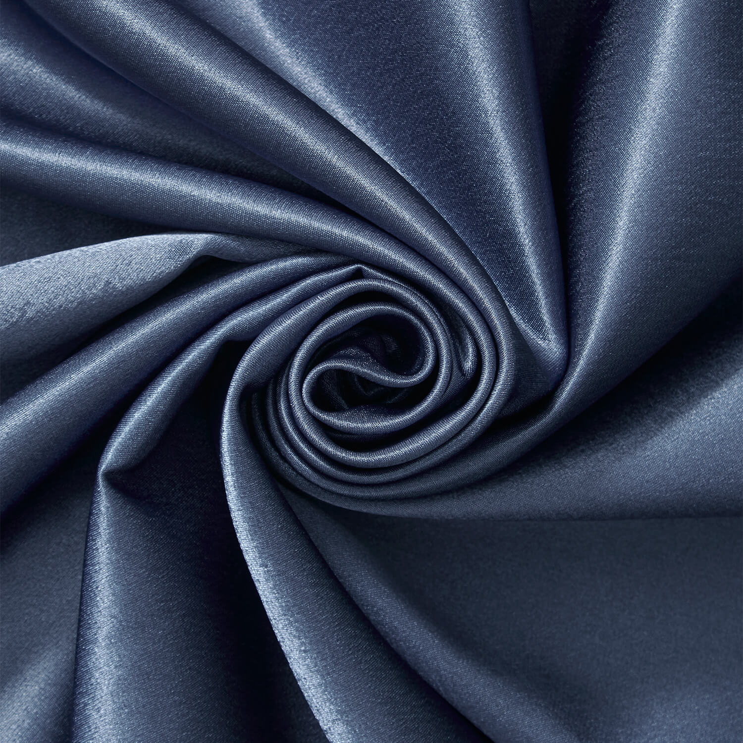 Crepe Back Satin Bridal Fabric Drapery Soft 60 inch Inches by The Yard (Midnight Blue)